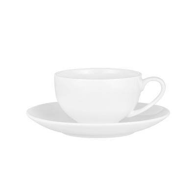 China MHW-3BOMBER 300ml Viable Bone China Coffee Mug With Wall High Quality Ultrathin Sensitive Ceramic Cup Saucer Tea Perfect Gifts for sale