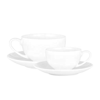 China MHW-3BOMBER Viable Bone China Coffee Mug With Saucer Cup Ultrathin Delicate Ceramic Coffee Tea Sets Perfect Wall Gifts for sale
