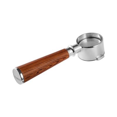 China Bare Portafilter 51mm Bottomless Sustainable Compatible With Delonghi Espresso Machines With 1 Cup Filter Basket Included for sale