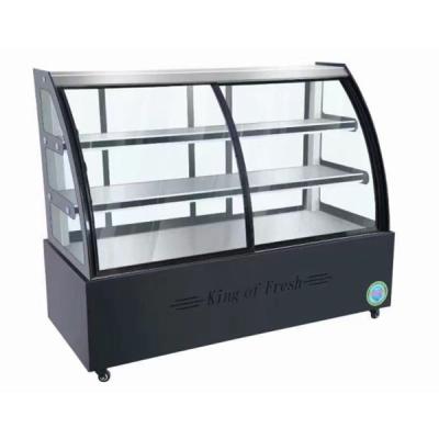 China Single-Temperature Low Price Cake Bakery Display Showcase Freezer Ice Cream for sale