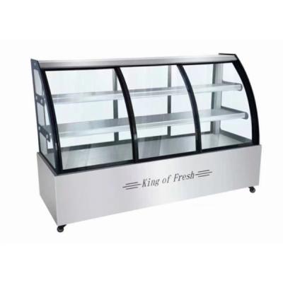 China Single-Temperature Low Price Cake Bakery Display Showcase Freezer for sale