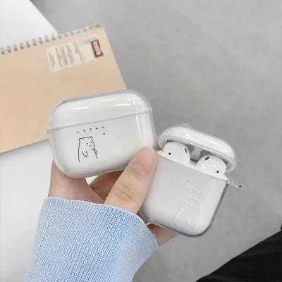 China Breathable The latest popular transparent headset case is suitable for pro pro2 for sale