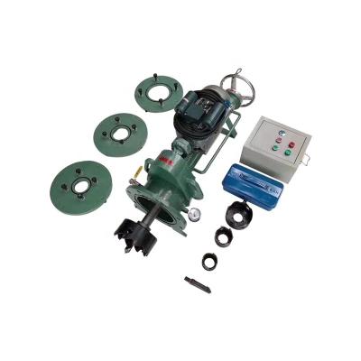 China Construction works DN300 Model Electric Pipedrill Hot Tapping Machine for sale