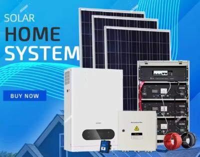 Chine Nouveau système de stockage d'énergie solaire 5000w Système de stockage d'énergie pour la maison Prix avec LiFePO4 à vendre