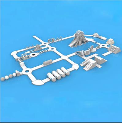 China Durable Pvc Tarpaulin Inflatable Water Park For Backyard for sale