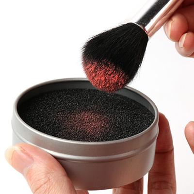 China Makeup Brush Cleaner Sponge Wash Sweep Brush Cleaning Box Hx Quick Remover Color for sale