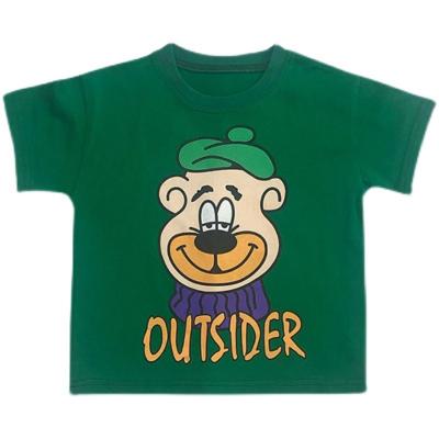 China Baby Boy's Half Sleeve T-Shirt Summer Short Cartoon Baby Toddler Fashion Slim Brand Men's Breathable Cotton Fashiont for sale