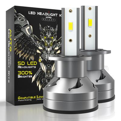 China LIGHTOWL H3 60W 12000LM Car Headlight H4 H7 H1 LED H8 H9 H11 4300K 5000K 6500K 8000K 25000K Aluminum Fog Light 12V LED Bulb for sale