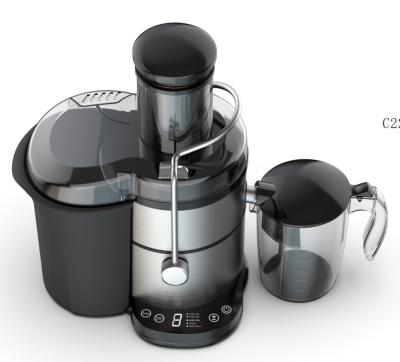 China Professional Factory Adjustable Speed 1000Ml Juice Jug Digital Touch Control Commercial Fruit Blender for sale