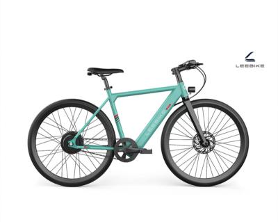 China Aluminum Alloy Single Speed Electric Bikes With Belt Drive for sale