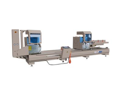 China 45° CNC Double Head Precision Cutting Saw For Aluminum Profile for sale