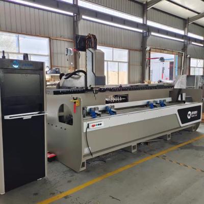 China ATC CNC Aluminum Drilling Milling Machining Center 3000mm/ 3200mm Aluminium Window Door Machine for sale