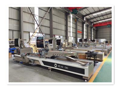 China Double Head Cutting Saw For Cutting Aluminum Window And Door Profile 45 And 90 Degree for sale