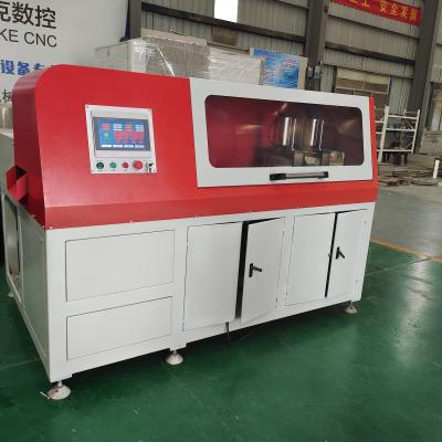 China Industrial Aluminium Single Head CNC Cutting Saw Machine Automatic Feeding With 500mm Saw Blade for sale
