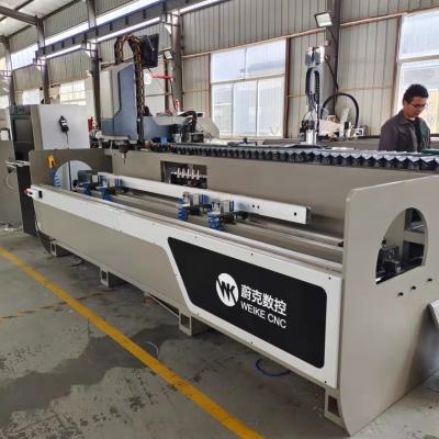 China Aluminum Automatic CNC Drilling Milling Cutting Tapping Machine For Industry Aluminium Material for sale