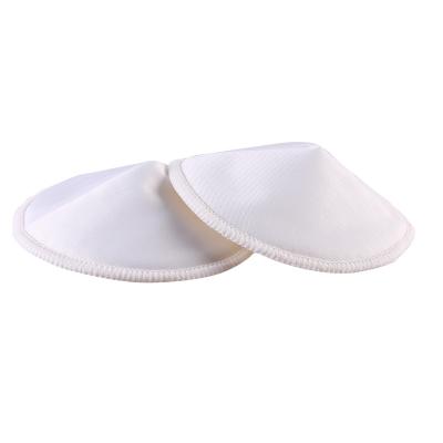 China ABSORBENT Non Slip Women Whole-Sale Organic Bamboo Nursing Folded Sexy Lady Reusable Washable Bowl Breast Pad for sale