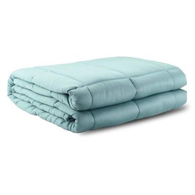 China Wholesale Customized Soft Color Cotton Folded Adults And Kids Weighted Cooling Blanket For Worry for sale