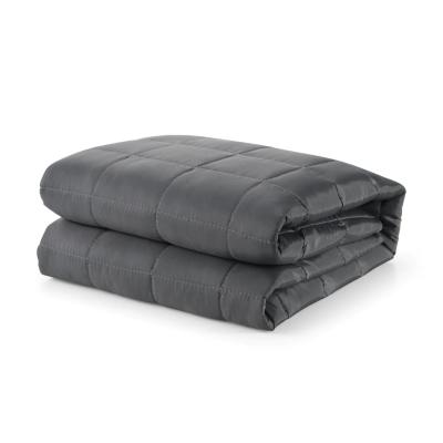 China Factory Supply Premium Custom Heavy Weighted Blanket Autism Folded Sensory Cooling Weighted Blanket For Adults for sale