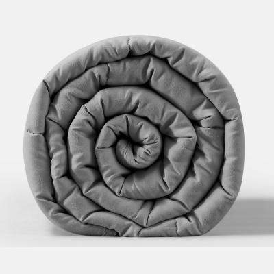 China New Arrival Bent Cooling Weighted Blanket Glass Beads For Adults for sale