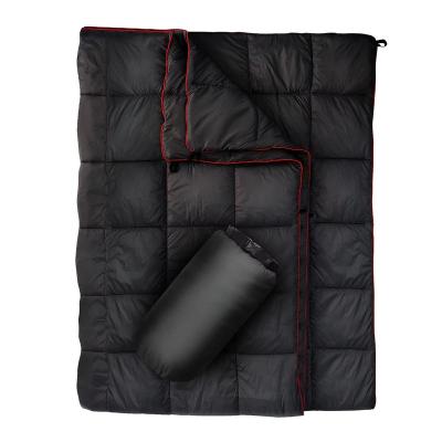 China 2023 hot sale portable waterproof portable outdoor camping quilted puffy blanket custom made puffy blanket for sale