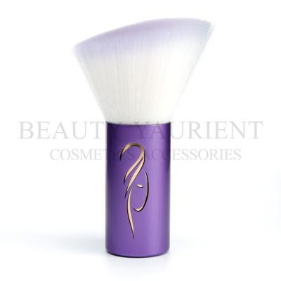 China SA8000 Single Side Angled Contour Brush Synthetic Hair Long Kabuki Brush for sale