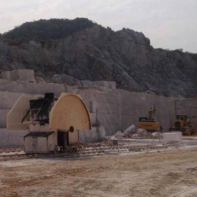 China Building Material Shops Granite Quarry Automatic Double Disc Cutter Processing Equipment Overseas After-Sales Service Exporting Big Rock Cutting Machine for sale