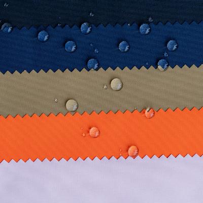 China Memory Water Repellent Woven Fabric Single Plain Oxford Fabric 100% Polyester For Garment Clothing for sale