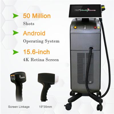 China 808 755 1064 940nm Laser Ice Hair Removal Machine For Precise And Targeted Treatment for sale