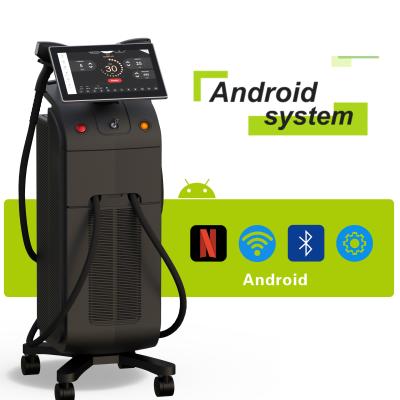China Equipamento de beleza profissional de remoção de cabelo a laser de diodo com laser de 808nm e Q Switch à venda