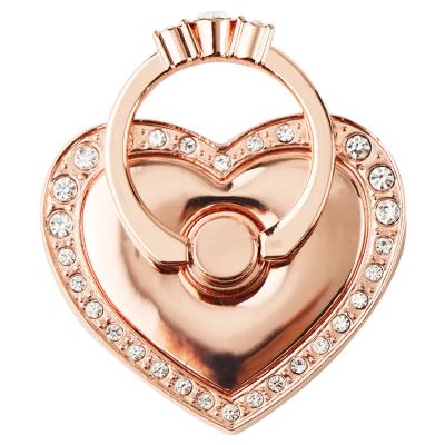 China Custom Design Adjustable Rotate 360 Degree Mobile Phone Holder Finger Ring Cell Phones for sale