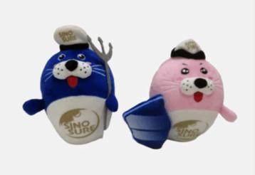 China Overzeese Roze Kleur 22cm van Lion Gift Stuffed Animal Blue Te koop