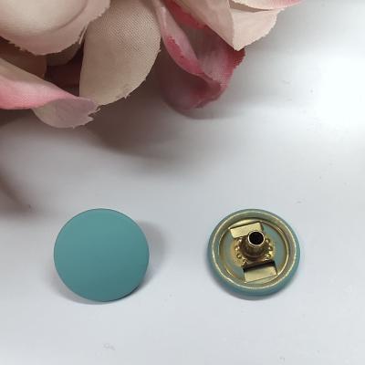 China Sustainable High Quality Colorful Custom Customized Metal Press YKK Snap Button For Clothes for sale