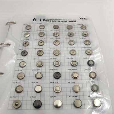 China Sustainable High Quality Fashion Customized Metal Press YKkk Snap Button For Clothes for sale
