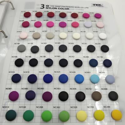 China Sustainable High Quality Fashion Customized Press YKkk Snap Nylon Snap Button For Clothes for sale