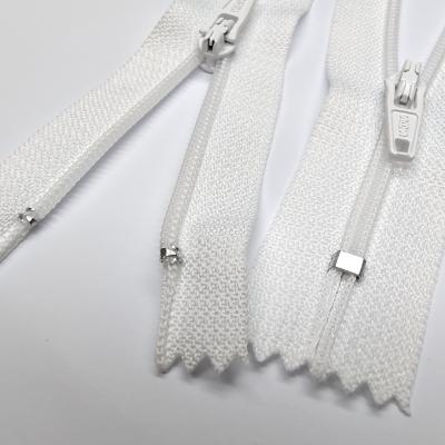 China Best Lock SBS Automatic Nylon Zipper 3# Zipper &Nylon Zipper For Bags And Pants Pockets for sale