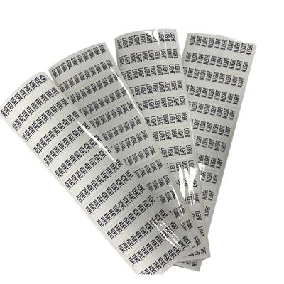China Custom High Quality Waterproof Strong Adhesive Waterproof Cosmetic Labels Shipping Labels for sale