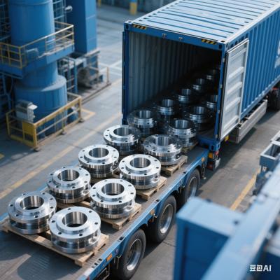 China 316LN SS Forgings Nuclear Flange Corrosion Resistant With ASME Compliant for sale