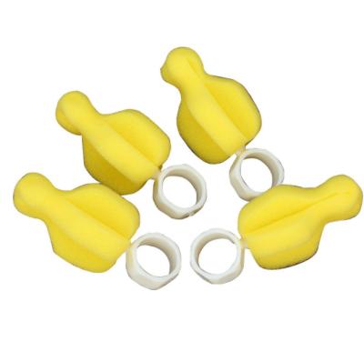 China Viable 360 Degree Wash Sponge Nipple Brush for sale
