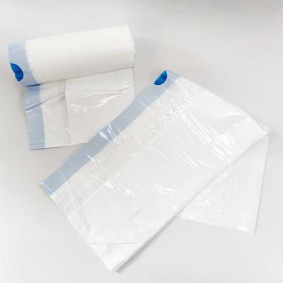 China Customized Durable Medical Equipment Commode Liner With Super Absorbent Pads for sale