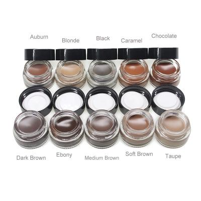 China Custom Private Label Eyebrow Eyebrow Pomade Waterproof Vegan Waterproof Gel Cream for sale