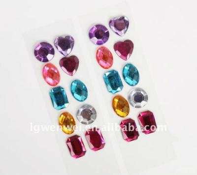 China Dimond/jewel void sticker, crystal sticker for sale