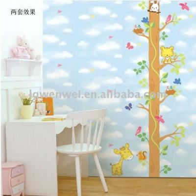 China Newest WALL STICKER Removable Vinyl Wall Sticker For Measuring Size for sale