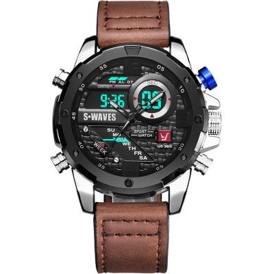 China Luxury Led Alarm Top Digital Watch Men Waterproof Sports Wristwatch Business Watch Price Chronograph for sale