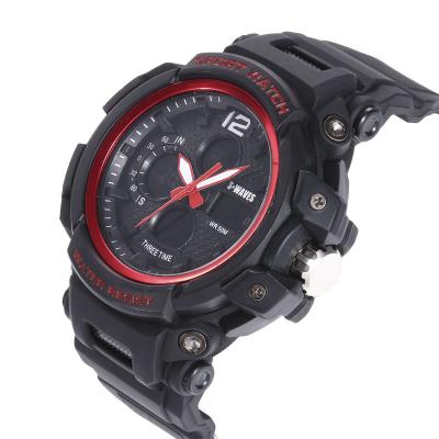 China Cheap Alarm Brand Watch Fashion Silicone Quartz Band Chronograph Digital Watches Men Sport Wrist Watch for sale