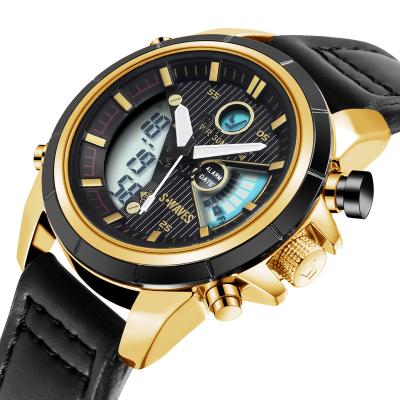China Alarm watch for men 2020 military waterproof quartz numeral watch sports chronograph watch Reloje luxury for sale