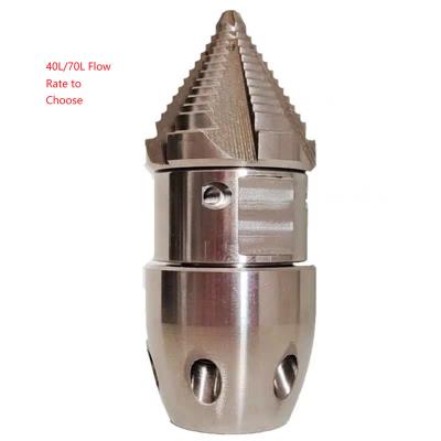China 40L/70L Flow Rate High-pressure Rotary sprinklers for unclogging pipes for sale