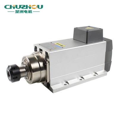 China Aluminum Drill Milling Machine Air Cooled ER20 ER25 ER32 CNC High Speed Router Machine Electric Spindle Motor for sale