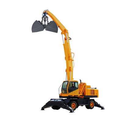 Cina Construction works 25ton hydraulic wheeled material handler in vendita