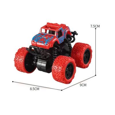 China Hot New Material 2023 Mold Children's Eco-friendly Toy Car Inertia 4WD Off Road Vehicle Friction Toy Car Monster Truck Wholesale for sale