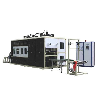 China High Speed Auto Hydraulic Bowl Flower Pot Termoforming Machine Hydraulic Vacuum Forming Plastic Machine for sale